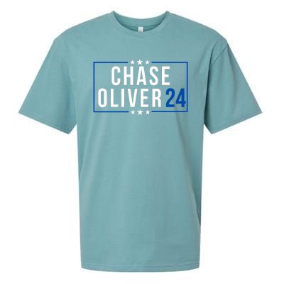 Chase Oliver For President Chase Oliver 2024 Libertarian Vote For Chase Oliver Sueded Cloud Jersey T-Shirt