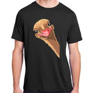 cutes Ostrich face ostrich costume Adult ChromaSoft Performance T-Shirt