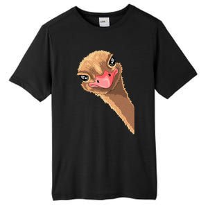 cutes Ostrich face ostrich costume Tall Fusion ChromaSoft Performance T-Shirt