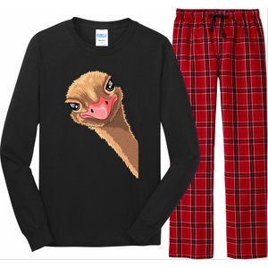 cutes Ostrich face ostrich costume Long Sleeve Pajama Set