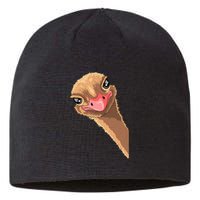 cutes Ostrich face ostrich costume Sustainable Beanie