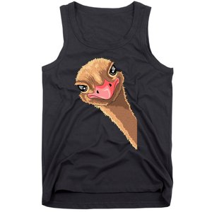 cutes Ostrich face ostrich costume Tank Top