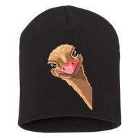 cutes Ostrich face ostrich costume Short Acrylic Beanie