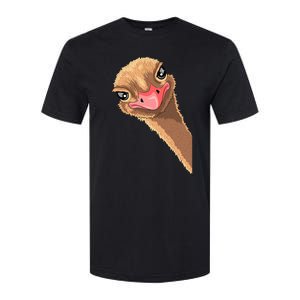 cutes Ostrich face ostrich costume Softstyle CVC T-Shirt