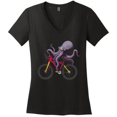 Cute Octopus For Men Women Kids Sea Creature Octopus Lover Women's V-Neck T-Shirt