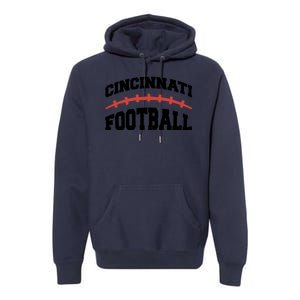 Cincinnati Ohio Football Premium Hoodie