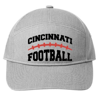 Cincinnati Ohio Football 7-Panel Snapback Hat