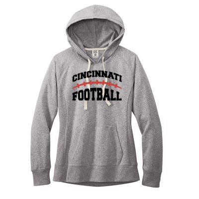 Cincinnati Ohio Football Women's Fleece Hoodie