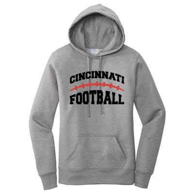 Cincinnati Ohio Football Women's Pullover Hoodie
