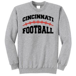 Cincinnati Ohio Football Tall Sweatshirt