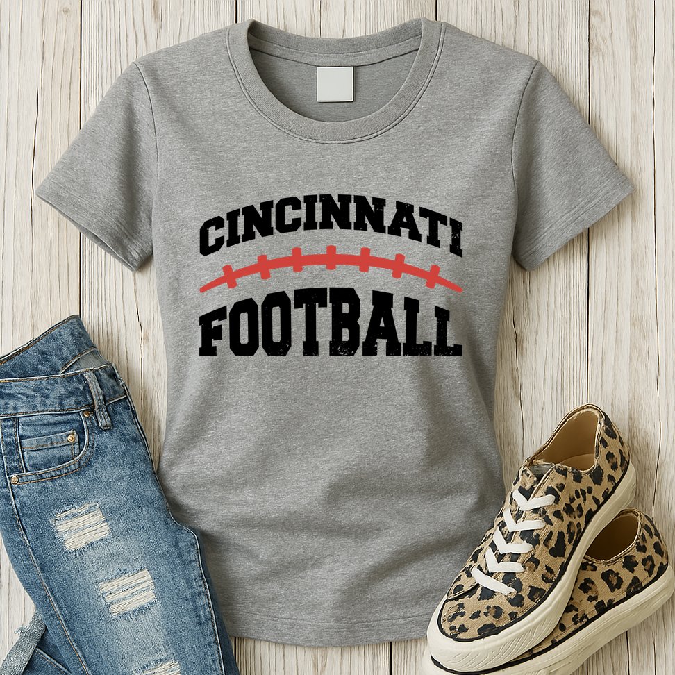 Cincinnati Ohio Football Womens T-Shirt