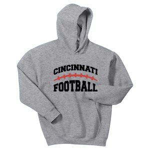 Cincinnati Ohio Football Kids Hoodie