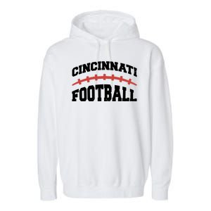 Cincinnati Ohio Football Garment-Dyed Fleece Hoodie