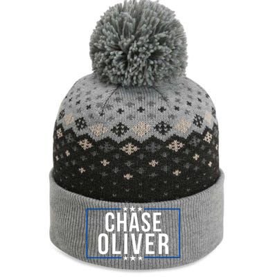 Chase Oliver For President Libertarian Chase Oliver 2024 Vote For Chase Oliver The Baniff Cuffed Pom Beanie