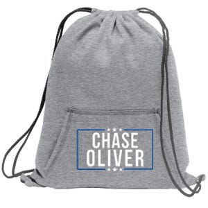 Chase Oliver For President Libertarian Chase Oliver 2024 Vote For Chase Oliver Sweatshirt Cinch Pack Bag