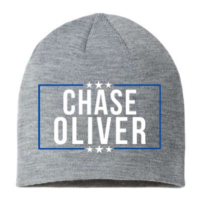 Chase Oliver For President Libertarian Chase Oliver 2024 Vote For Chase Oliver Sustainable Beanie