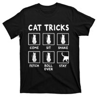 Cat Owner Funny Cat Tricks For Feline Kitten Lover T-Shirt