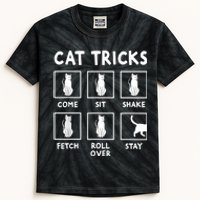 Cat Owner Funny Cat Tricks For Feline Kitten Lover Kids Tie-Dye T-Shirt