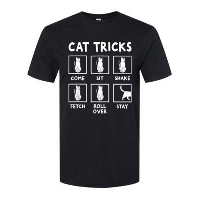 Cat Owner Funny Cat Tricks For Feline Kitten Lover Softstyle CVC T-Shirt