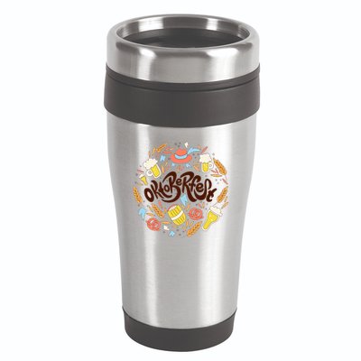Celebrating Oktoberfest Festival 16oz Travel Tumbler