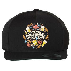 Celebrating Oktoberfest Festival Wool Snapback Cap