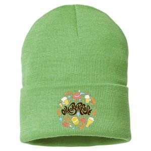 Celebrating Oktoberfest Festival Sustainable Knit Beanie