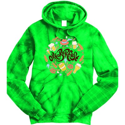 Celebrating Oktoberfest Festival Tie Dye Hoodie