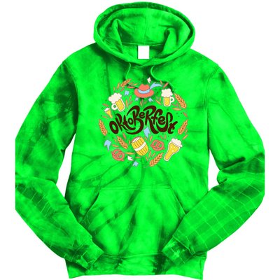 Celebrating Oktoberfest Festival Tie Dye Hoodie