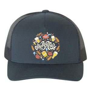 Celebrating Oktoberfest Festival Yupoong Adult 5-Panel Trucker Hat