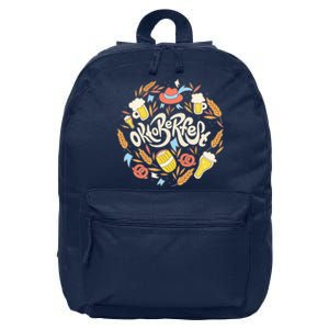 Celebrating Oktoberfest Festival 16 in Basic Backpack