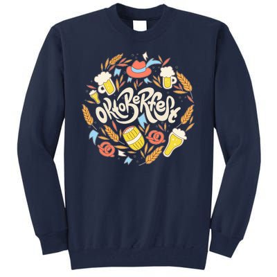 Celebrating Oktoberfest Festival Tall Sweatshirt