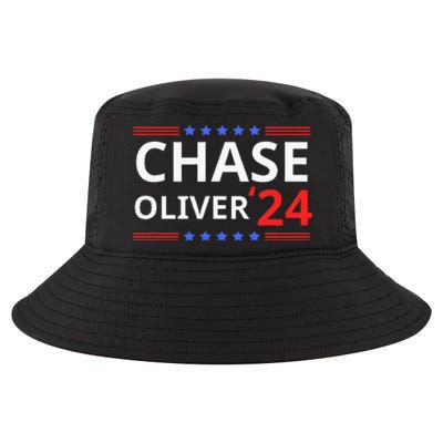 Chase Oliver For President 2024 Libertarian Vote For Chase Cool Comfort Performance Bucket Hat