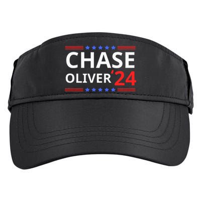 Chase Oliver For President 2024 Libertarian Vote For Chase Adult Drive Performance Visor