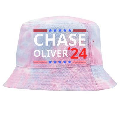 Chase Oliver For President 2024 Libertarian Vote For Chase Tie-Dyed Bucket Hat