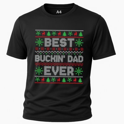 Christmas Outfits For Holiday Party Best Buckin Dad Ever Gift Performance Shirt