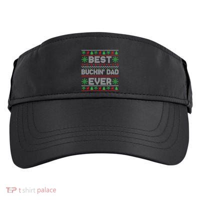 Christmas Outfits For Holiday Party Best Buckin Dad Ever Gift Adult Drive Performance Visor