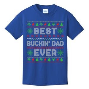 Christmas Outfits For Holiday Party Best Buckin Dad Ever Gift Kids T-Shirt