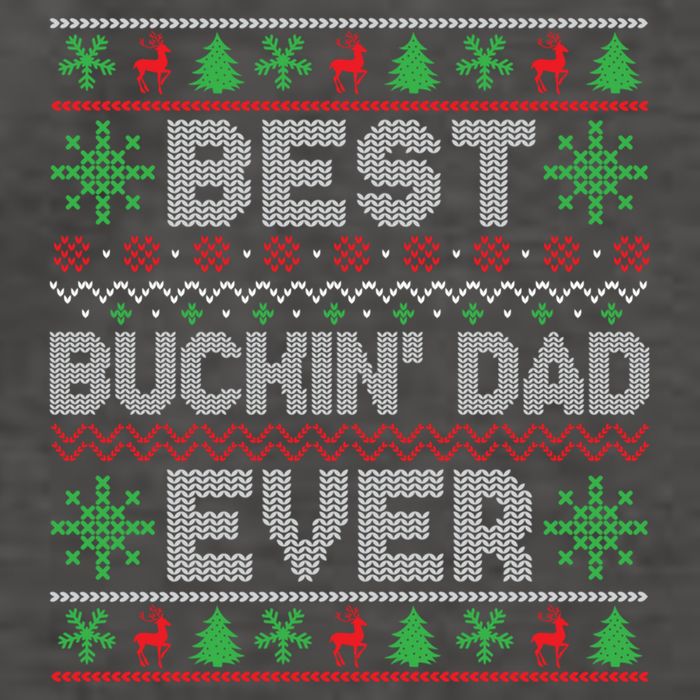 Christmas Outfits For Holiday Party Best Buckin Dad Ever Gift Vector Backpack