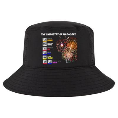 Chemistry Of Fireworks 4th Of July Science Nerd Cool Comfort Performance Bucket Hat