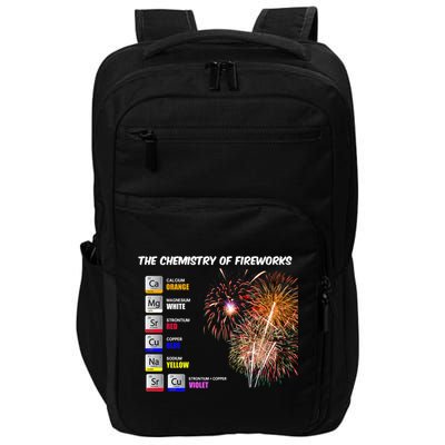 Chemistry Of Fireworks 4th Of July Science Nerd Impact Tech Backpack