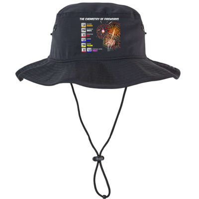Chemistry Of Fireworks 4th Of July Science Nerd Bucket Hat