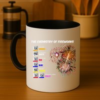 Chemistry Of Fireworks 4th Of July Science Nerd Mug