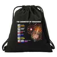 Chemistry Of Fireworks 4th Of July Science Nerd Drawstring Bag