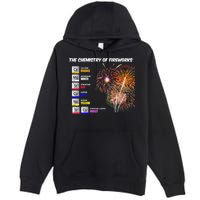 Chemistry Of Fireworks 4th Of July Science Nerd Premium Pullover Hoodie