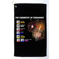 Chemistry Of Fireworks 4th Of July Science Nerd Golf Towel