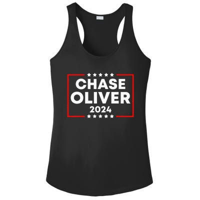 Chase Oliver For President 2024 Ladies PosiCharge Competitor Racerback Tank