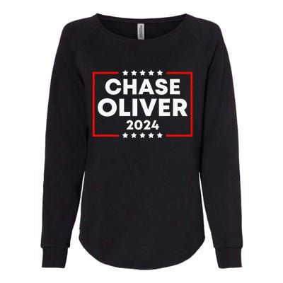 Chase Oliver For President 2024 Womens California Wash Sweatshirt