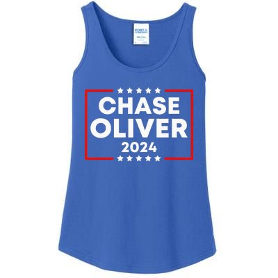 Chase Oliver For President 2024 Ladies Essential Tank