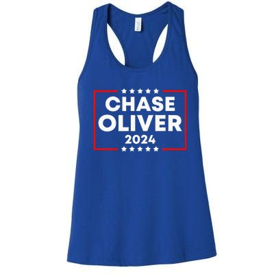 Chase Oliver For President 2024 Women's Racerback Tank