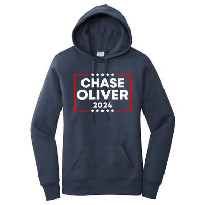 Chase Oliver For President 2024 Women's Pullover Hoodie